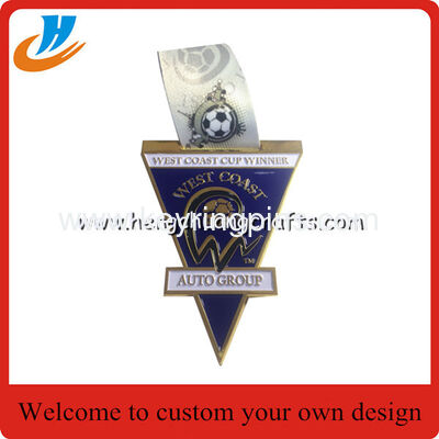 Soft enamel metal medals,high quality metal medals with custom your own logo