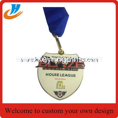 Soft enamel metal medals,high quality metal medals with custom your own logo