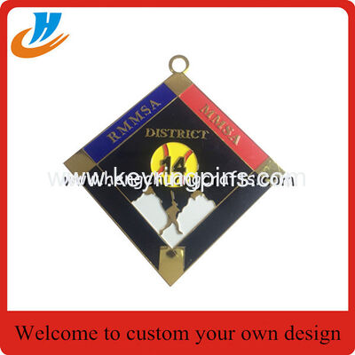 Soft enamel metal medals,high quality metal medals with custom your own logo