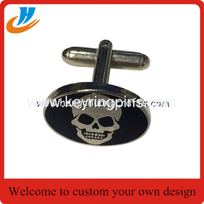 Simplicity rectangular black cufflinks factory custom wholesale cufflinks for man