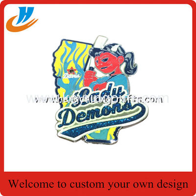 Custom LED pin badge Fashional Promotional Cheap Led Badge lapel pin