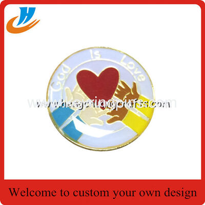 Custom customer 's design Captain America lapel pin print process with epoxy