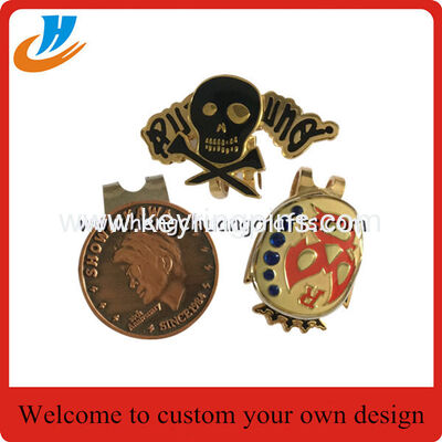 Golf ball marker hat clip and divot tool set customized/Golf accessory cheap wholesale