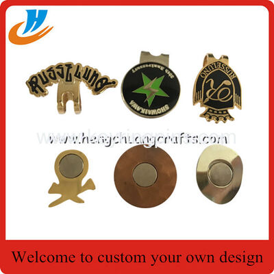 Shenzhen factory production Soft enamel golf accessory cheapest price custom