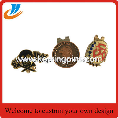 Shenzhen factory production Soft enamel golf accessory cheapest price custom
