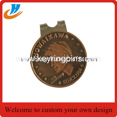 Wholesale logo golf ball marker hat clip and divot tool set,customized golf accessory products