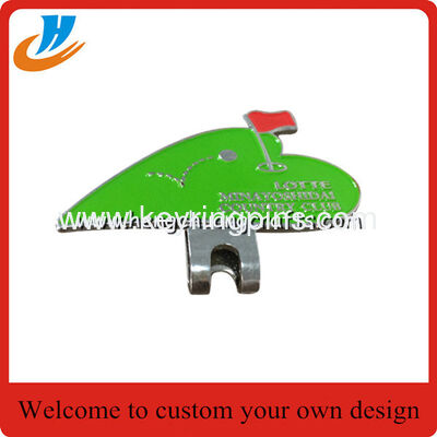 Shenzhen factory production Soft enamel golf accessory cheapest price custom