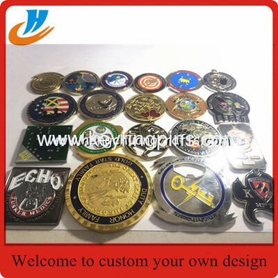 Custom souvenir gift US military coins/challenge coin 50-60mm size metal coins
