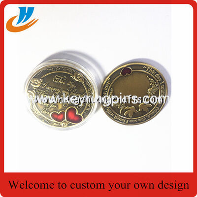 Custom souvenir gift US military coins/challenge coin 50-60mm size metal coins