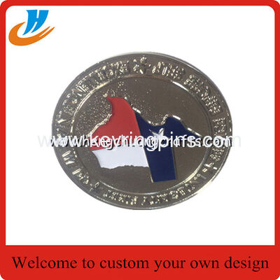 Enamel coins die casting,metal military coins,challenge coin with logo design