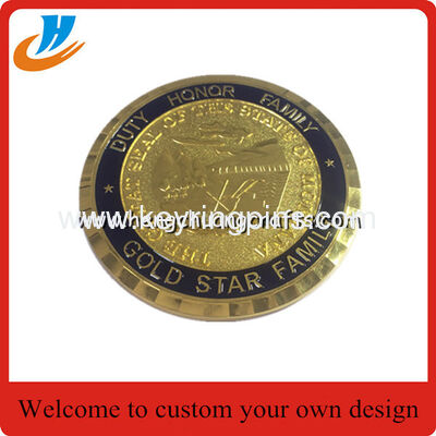 Gold military coins custom,cheap price metal challenge coins wholesale