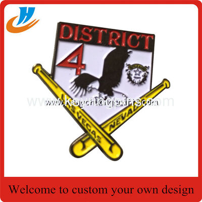 High quality baseball lapel pin custom from China metal pin supplier