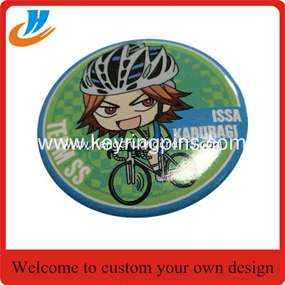 Custom Cute Tin Emblem Button Badge,Cartoon button tin badge for Advertising Gifts