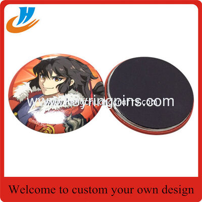 Wholesale cheap tin button badge,60mm metal tin pin badge with custom