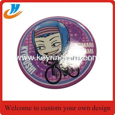 School tin badge for souvenir gifts custom school pin badge with logo