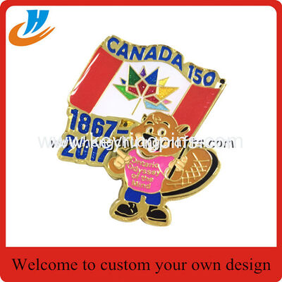 Flag lapel pins enamel pins Manufacturer customized souvenir brass gifts