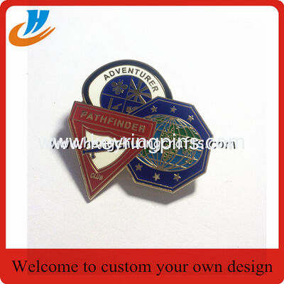 Resin coating soft enamel custom lapel pin no minimum lapel pin with logo butterfly clutch lapel pin