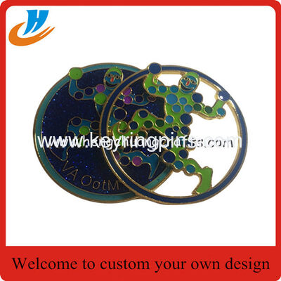 Best selling products cheap wholesale custom die cast metal badge lapel pin