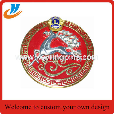 Welcome to custom metal badge,Lion lapel pin badge for lion club