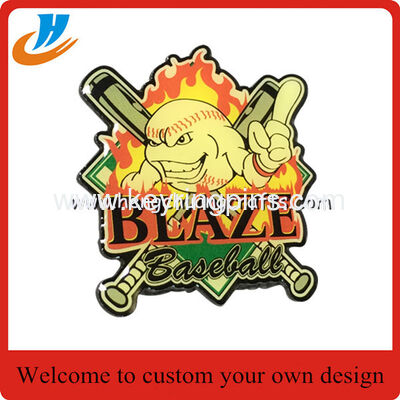 PVC LED badge, Metal LED lapel pin enamel pin with fashion design