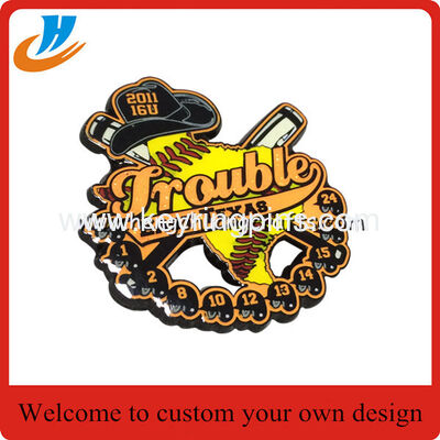 HC laple pins factory custom metal pins,baseball lapel badge with logo