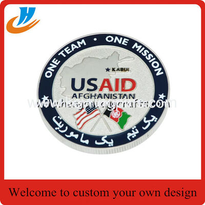 Police metal military coins/Metal coins with custom your design coins
