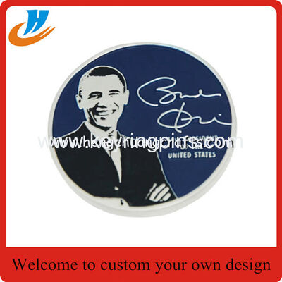 3D challenging metal coins,3D alloy die cast metal coin with old silver plated