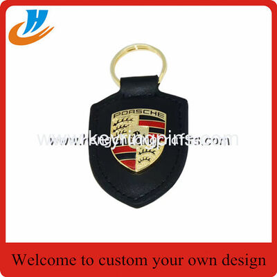 VIP keychain custom for you customer, leather metal car key chains with custom design
