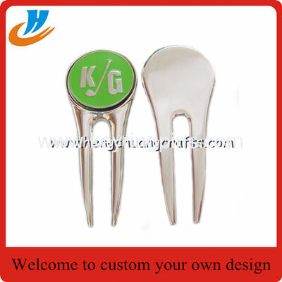 Golf products accessory custom,high quality custom golf fork ball