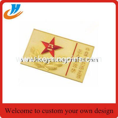 Gold medal badge Police military souvenir lapel pins Competitive price custom wholesale