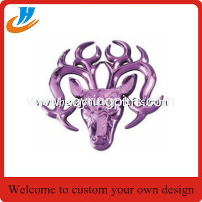 3D die casting fridge magnet,colorful plated metal fridge magnet for sale