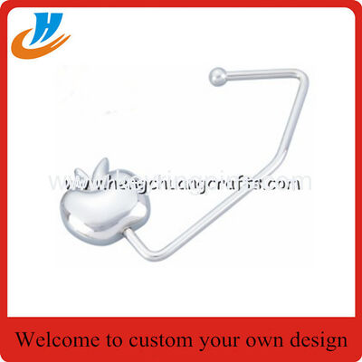 Bag hook hanger,epoxy logo bag hanger with custom,print logo design