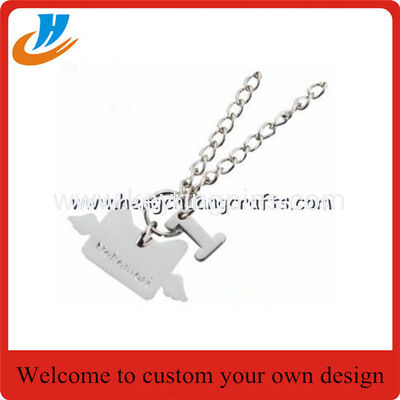 Hengchuang metal crafts custom bracelet necklace,OEM design,cheap price