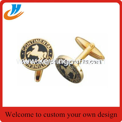 Soft enamel metal cufflinks,specialized in brass stamping cufflinks