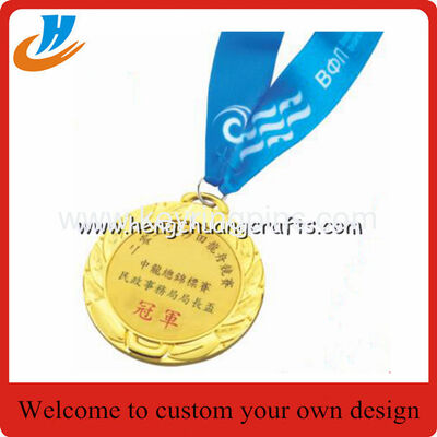Polish gold award medals, a selection of metal blank sports medals available
