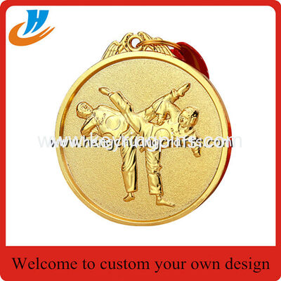 Gold medals medallion with custom,physical culture sports gold medals