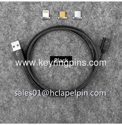 Magnetic Charging Cable For iphone6 and Samsung mobile phone micro usb cable