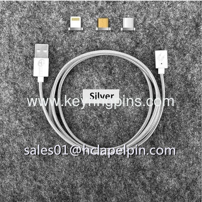 Magnetic Charging Cable For iphone6 and Samsung mobile phone micro usb cable