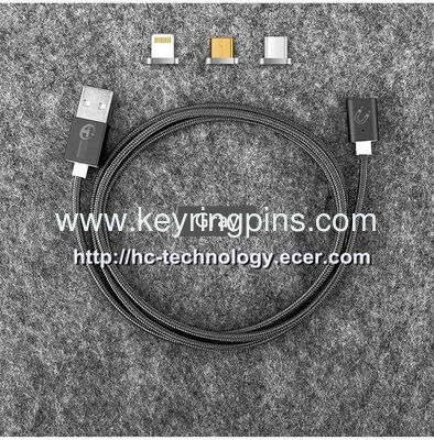 Magnetic Charging Cable For iphone6 and Samsung mobile phone micro usb cable