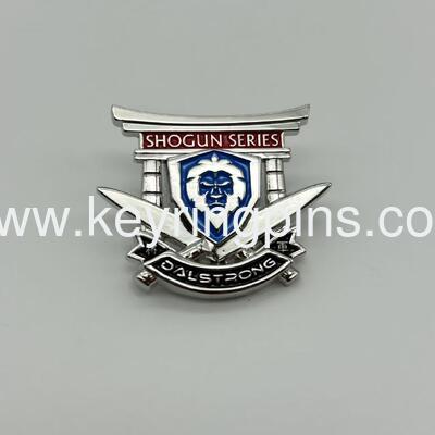 Dalstrong Omega Series Lion Head Enamel Pin, Premium Kitchen Knife Brand Collectible Lapel Pin