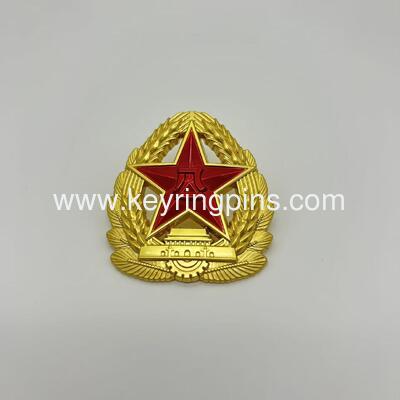 Factory Custom Military badges Metal pins Military lapel pin,custom gold badge