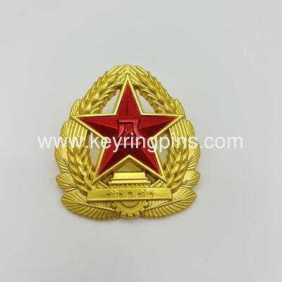 Factory Custom Military badges Metal pins Military lapel pin,custom gold badge