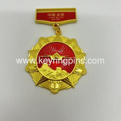 Surplus Chinese Army Military Type 85 Hat Badge PLA Badge Cap Badge