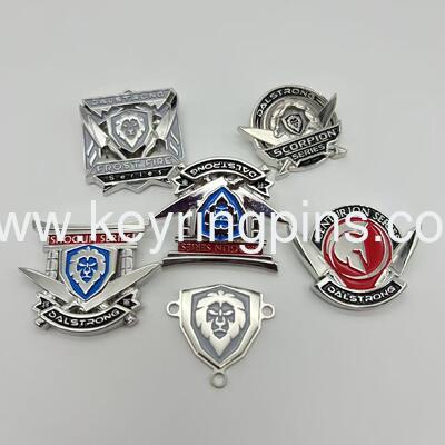 Dalstrong Warrior Series Enamel Pin Set – Firestorm, Shogun, Gladiator & More Hard Enamel Badges