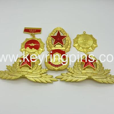 Zinc alloy metal badge,3D die casting police lapel pin,enamel pin with custom logo