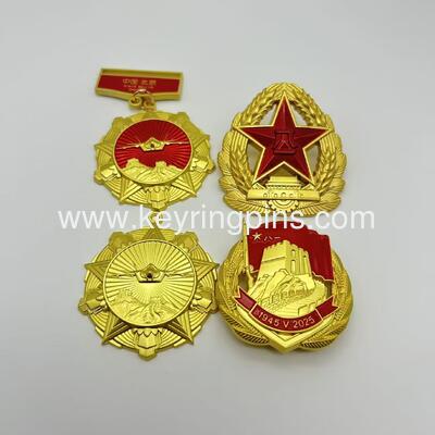 Malaysia badge high quality custom pins cup badge Malaysia cap pins lapel