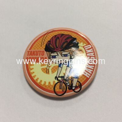 Shenzhen factory wholesale custom pin button badge metal tin badge,cheap custom tin button badge