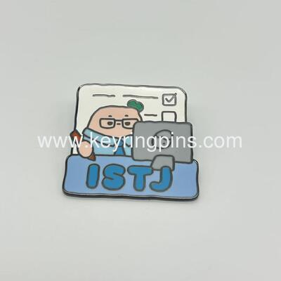 ESTJ Red Club Fridge Magnet,Factory custom fridge magnet pins