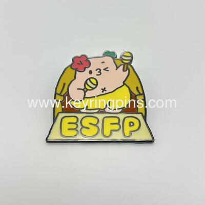 Red Club Fridge Magnet,ISFJ Magnet badge pin,metal pin fridge magnet lapel