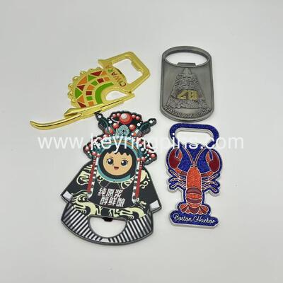 Promotional Jumbo size lobster shape magnetic bottle opener